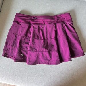 🍇Lululemon Pace Rival Skirt II (Regular)  Marvel🍇